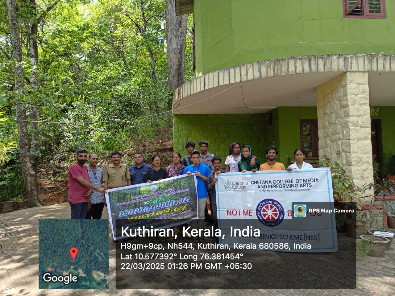 Trekking at Kuthiran for NSS students 