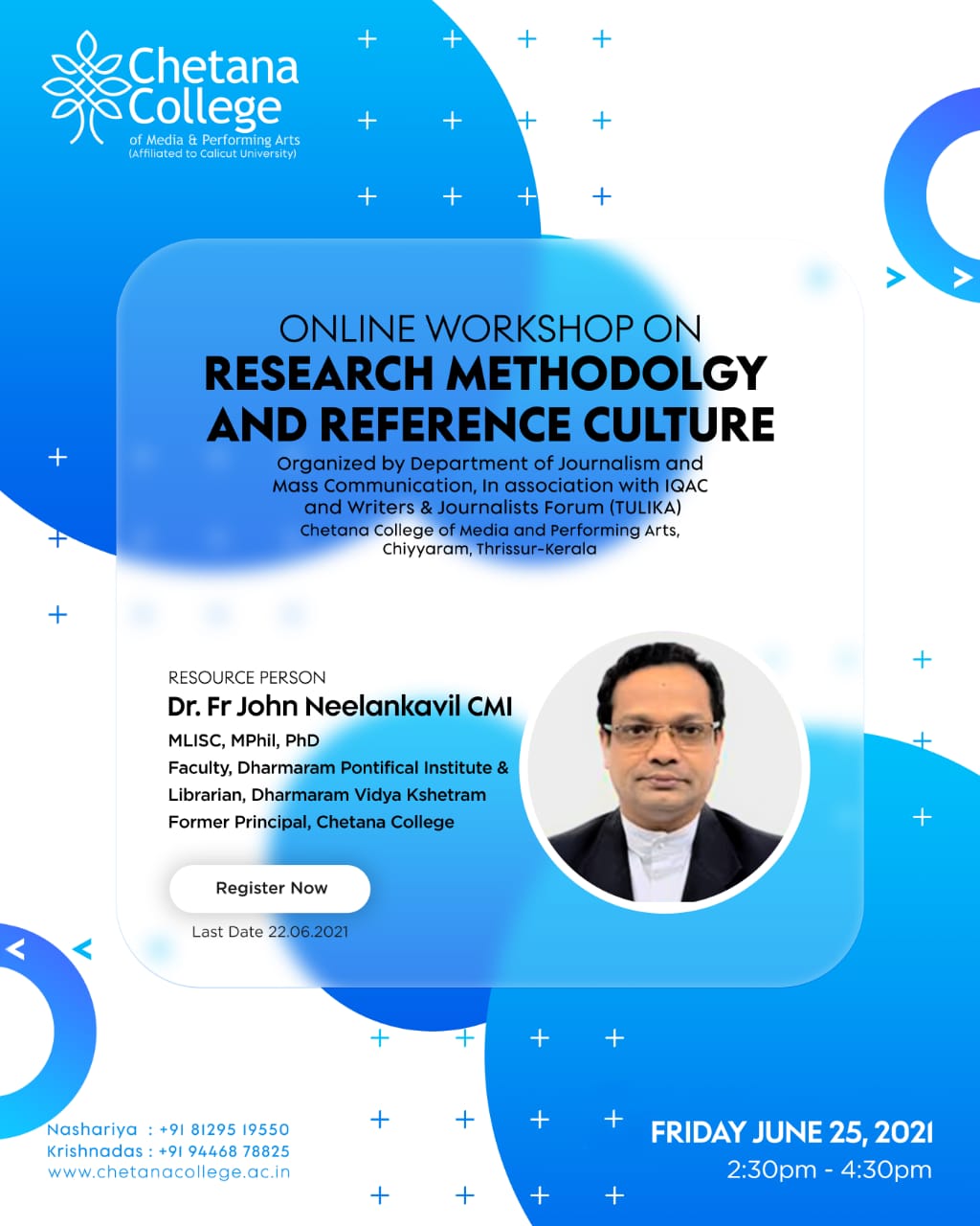 Online Workshop: Research Methodology